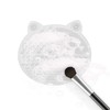 [2-Pack] Makeup Brush Cleaning Mat, Cute Cat Ear Design Silicone