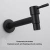 G1/2 Wall Mounted Cold Water Tap 304 Stainless Steel Single