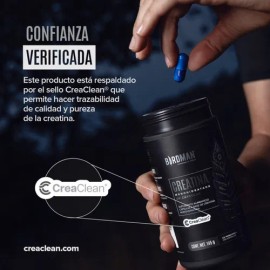 Birdman Creatina Monohidratada Vegana 125 Cápsulas 25 Servs