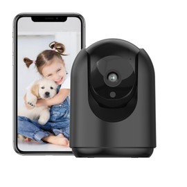 GLEEMALL Baby Monitor with Camera 1080P Baby Camera Monitor WiFi Smartphone App Control Night Vision iOS/Android
