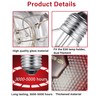 JZAHYUK 150W Chicken Heat Lamp Bulbs, Infrared Heat Lamp for