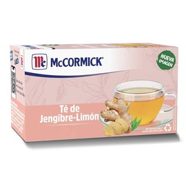 McCORMICK LEMONGRASS GINGER TEA - TE DE JENGIBRE LIMON (25 BAGS)