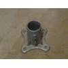 CHAIN LINK POST SURFACE CONCRETE MOUNT for 2-1/2" POSTFLOOR FLANGE