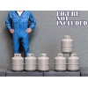 Unbranded 1/24 1/25 Scale Propane Tanks - Diorama Accessory (G