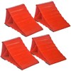 Electriduct Plastic Wheel Chocks for Vehicles Car Immobilizer - 4