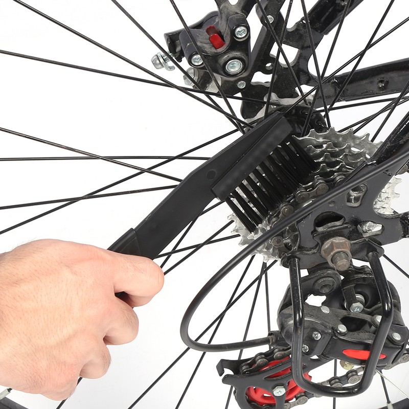 6PCS Convenient Bicycle Chain Washer Cleaner Kit Mountain Bike Accessory