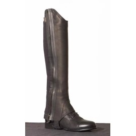 ProChaps The FIT Half Chap Black Equestrian Horse Riding NEW - 15 inches, M