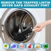 Sealegend 58-Piece 52-Feet Dryer Vent Cleaner Kit, Dryer Cleaning Tools,
