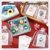Gejoy 12 Sets Positive Mini Rubber Figurines You Rock Tokens,Classic