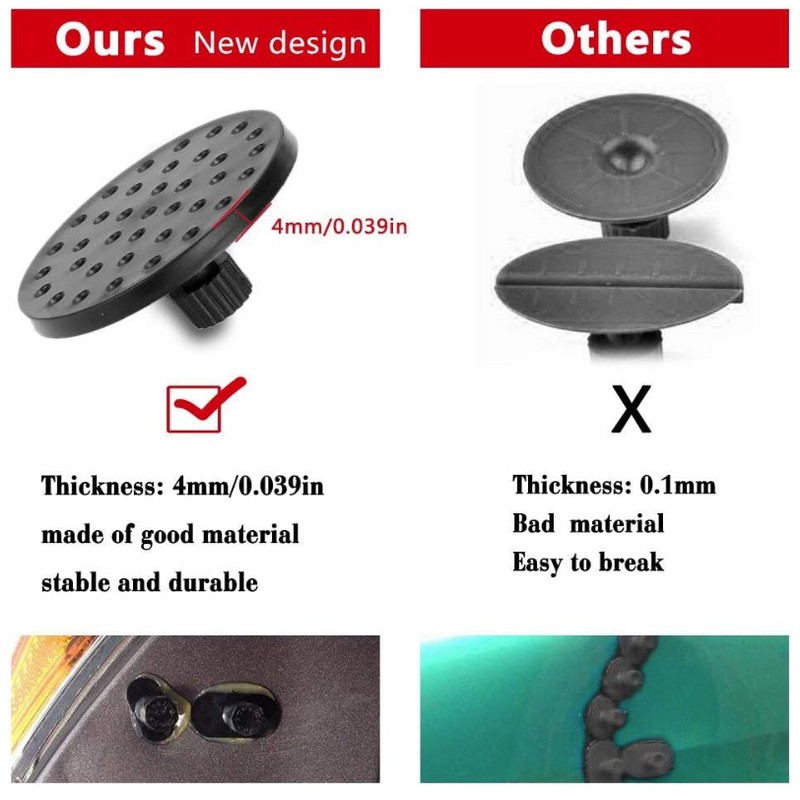 GLISTON Paintless Dent Repair Tools Hail Damage Remover 45 Pcs