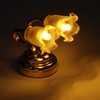 1:12 Doll House Miniature Wall Lamp LED Light Model Toy