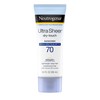 Neutrogena Ultra Sheer Dry-Touch Sun Cream, SPF 70, 88 ml