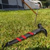 EVTSCAN Tent Stake Peg Puller Hammer - Outdoor Camping Hammer