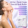 Crema reafirmante para cuello con masaje de doble rodillo –