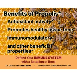 Dr. Ohhira's Propolis Plus with Brazilian Green Propolis, 120 Capsules