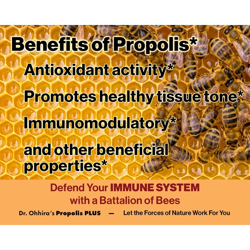 Dr. Ohhira's Propolis Plus with Brazilian Green Propolis, 120 Capsules