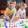 Surplex 65 pcs Sponge Paint Brushes Kits Kids Painting Set