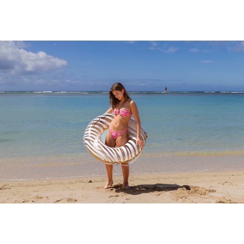 Igarashi RLC-111V 39.4 inches (100 cm) Floating Ring, Gold Zebra
