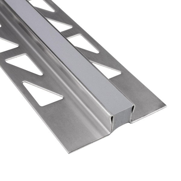 Expansion Joints Stainless Steel Tile Rail Tile Profile Matt Silver