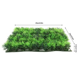 Aquarium Plants Fish Tank Decorations Aquarium Grass Mat fish Waterscape Fish Hides for Turtle Tank Shopping Mall