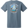 Joe's USA - Men's Surf Bus Logo Heavy Cotton T-Shirt,