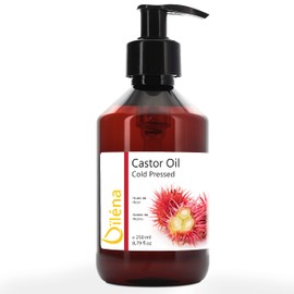 Rizinusöl - 100% reines Öl kaltgepresstes Hautpflege Haare Bart Nägel Körper Öl 250ml