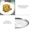 Stainless Steel Dinner Plates - Camping & Outdoor Tableware -