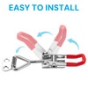 pwkauka 6 Pack Toggle Latch Clamp 4001, Adjustable Quick Release