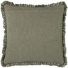 Yard Bertie Cushion Cover, Moss, 45 x 45cm