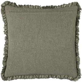 Yard Bertie Cushion Cover, Moss, 45 x 45cm