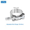 QUARKZMAN T-Bolt Hose Clamp 2 Pieces Working Range 35-40 mm
