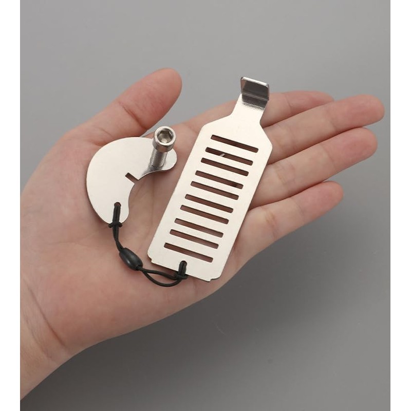 40g Stainless Steel Portable Door Lock Without Holes Internal Latch