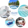 Pool Brush Head for In Ground Pools, 180 Degree Rotation