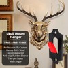 NouraVita 12 Pack European Skull Mount Hanger with Silicone Protector