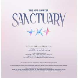 TOMORROW X TOGETHER (TXT) Álbum SANCTUARY - The Star Chapter (Ángel Ver.)