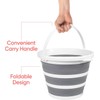 OLPRO 10L Collapsible Folding Bucket, 32cm Diamater, Packs Down to