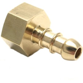 1/2" BSP Female Fitting to LPG Fulham Nozzle to 8mm I/D Hose with Washer