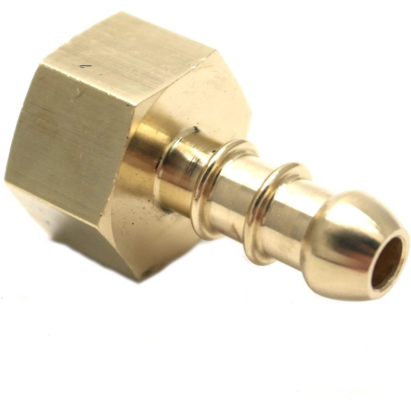 1/2" BSP Female Fitting to LPG Fulham Nozzle to 8mm