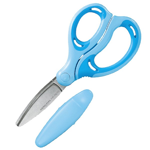 Learning scissors Aero fit SAXA Kids blue Hawatari 55mm part number: Hasa -P270B Order number: 62,748,032 Studio: Kokuyo