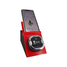 eXODA Holder for iGrill 3 Bluetooth Thermometer with Smartphone Tablet Stand