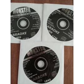 Monster Hits Karaoke CDG 3 Discs Female Pop