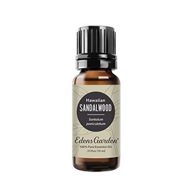 Edens Garden Edens Garden Sandalwood- Hawaiian Essential Oil- 100% Pure Premium Grade, Undiluted, Natural, Therapeutic, Aromatherapy, The Best for Diffuser, Skin, Face, Kid Safe 10 ml (.33 fl oz)