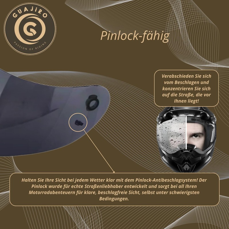 Guajiro - Helmet Visor Compatible with AGV K3 / K4