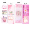 Coquette Style Bookmarks. Cute Pink Bow Bookmarks for Women with