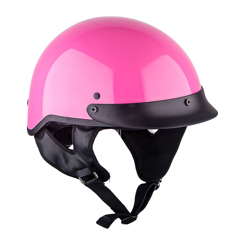 1Storm Motorcycle Half Face Helmet Mopeds Scooter Pilot with Retractable