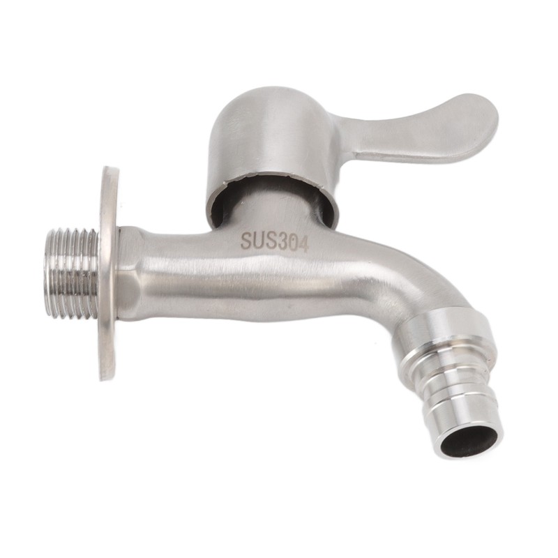 G1/2 Washing Machine Tap Leakage Proof Cold Water Stainless Steel