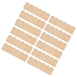 Entatial Dollhouse Wooden Shingle, Stable Structure Dollhouse Roof Shingle for 1/12 Scale Doll House for Dollhouse