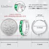 Linawe Women’s Hoop Earrings, Cartilage Rings, First Earrings, Cute, Crystal,