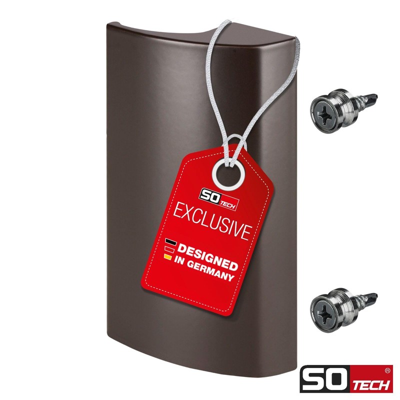 SOTECH Seja II Balcony Door Handle Aluminium Brown 85 x