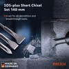 Presch SDS-Plus Chisel Set 3pcs. | Flat Chisel, Wide Chisel,